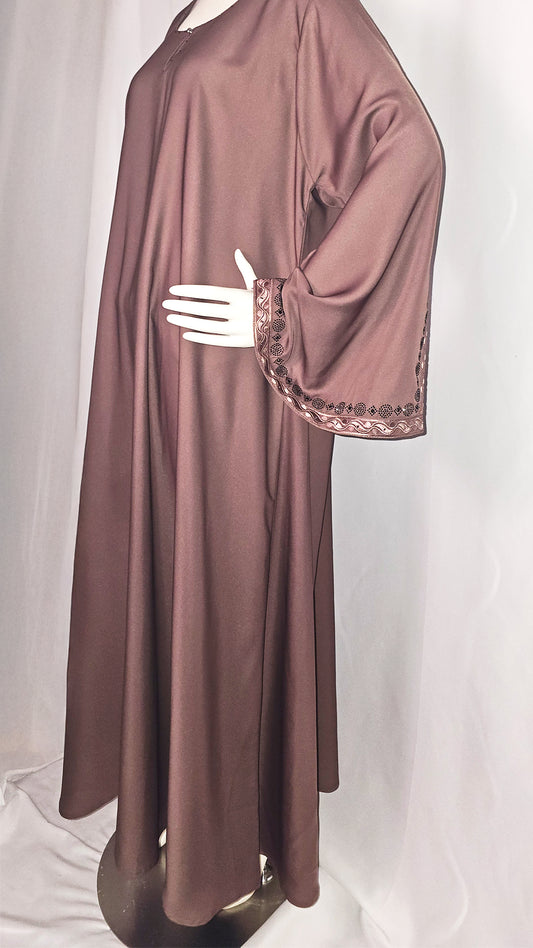The 'Vintage Bloom' Abaya