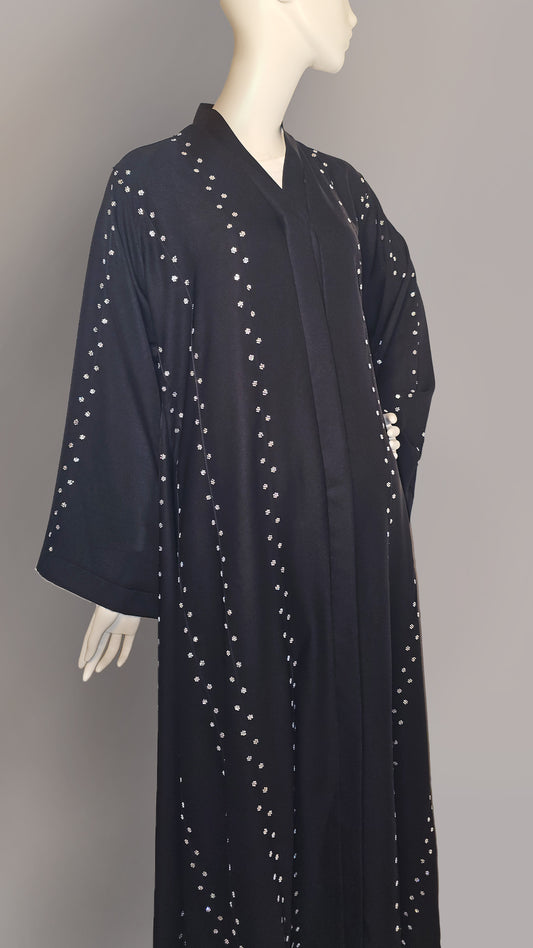 The 'Celestial Sparkle' Abaya