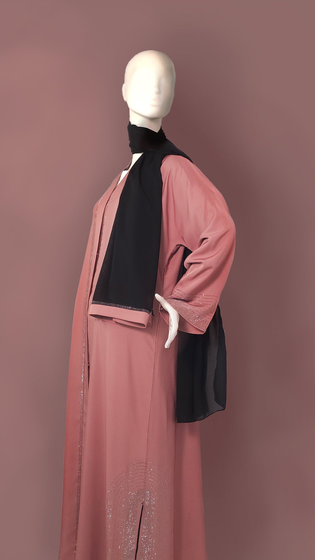 The 'Rose Petal' Abaya