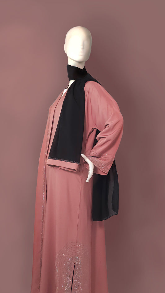 The 'Rose Petal' Abaya